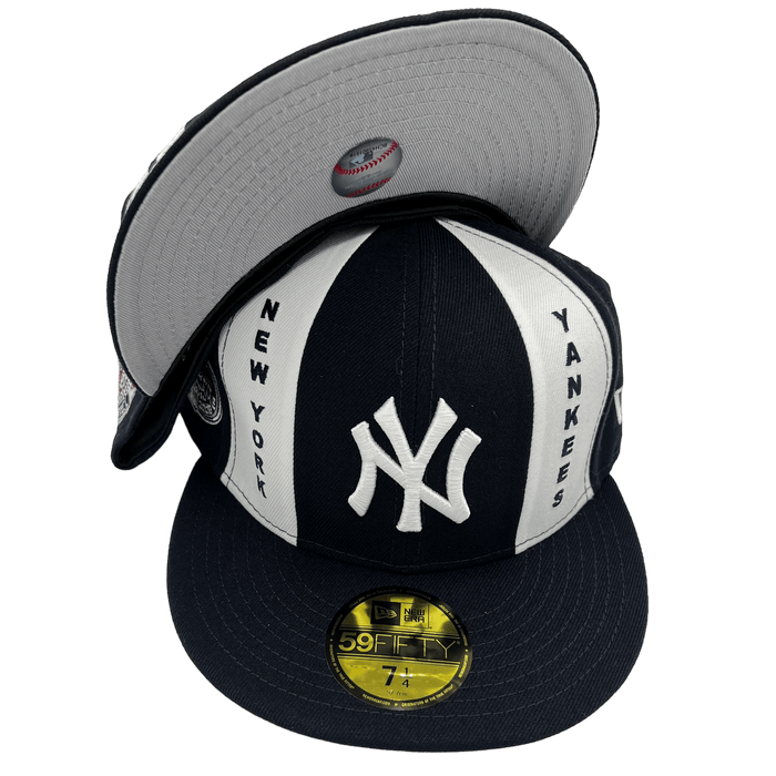 Seattle Mariners New Era Custom Navy Pinwheel Side Patch 59FIFTY Fitted Hat, 7 7/8 / Navy