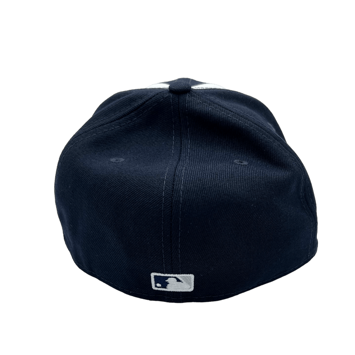 New York Yankees New Era Custom Navy Pinwheel Side Patch 59FIFTY Fitted Hat