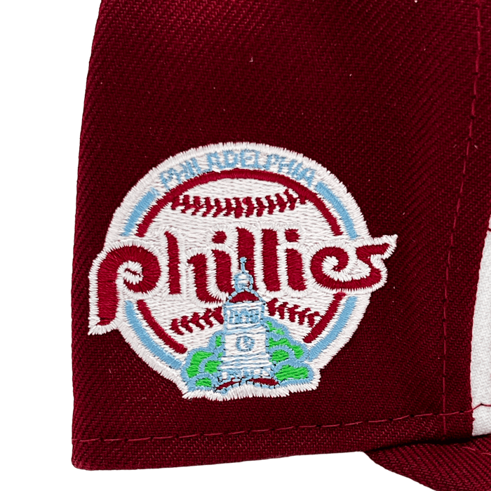 New Era Men's Philadelphia Phillies 59Fifty Alternate Maroon Authentic Hat