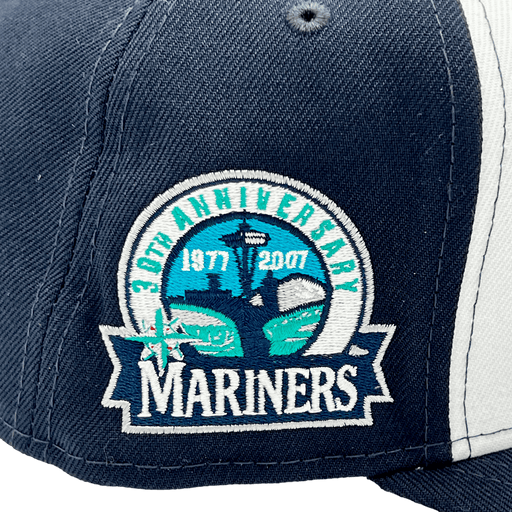 New Era Seattle Mariners Navy Teal Two Tone Classic Edition 59Fifty Fitted  Hat, EXCLUSIVE HATS, CAPS