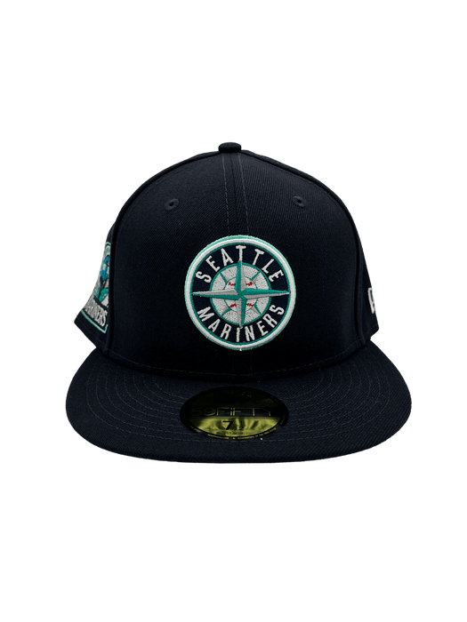 New Era Seattle Mariners MLB 59FIFTY Fitted Hat Navy White / 7_1/4