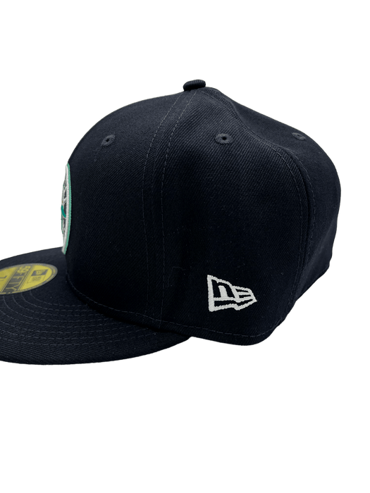 Seattle Mariners New Era Navy Custom Mint Side Patch 59FIFTY Fitted Hat