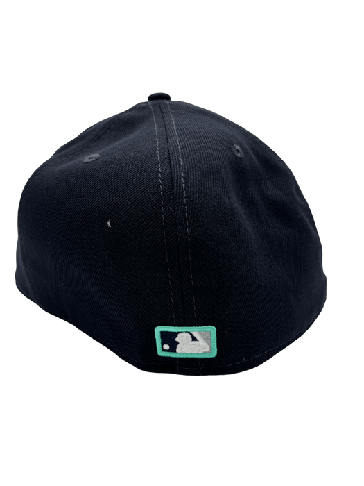 Seattle Mariners New Era Navy Custom Mint Side Patch 59FIFTY Fitted Hat