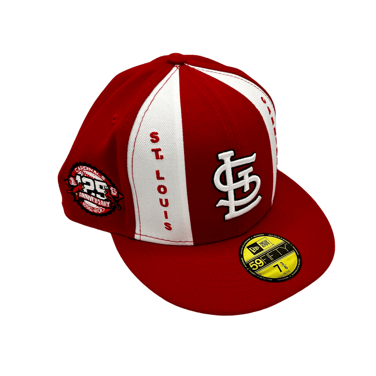 St. Louis Cardinals Pro Standard Logo Snapback Hat - White/Red