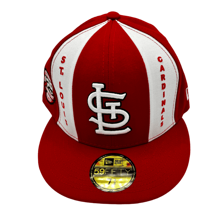 St. Louis Cardinals New Era Custom Red Pinwheel Side Patch 59FIFTY Fitted Hat