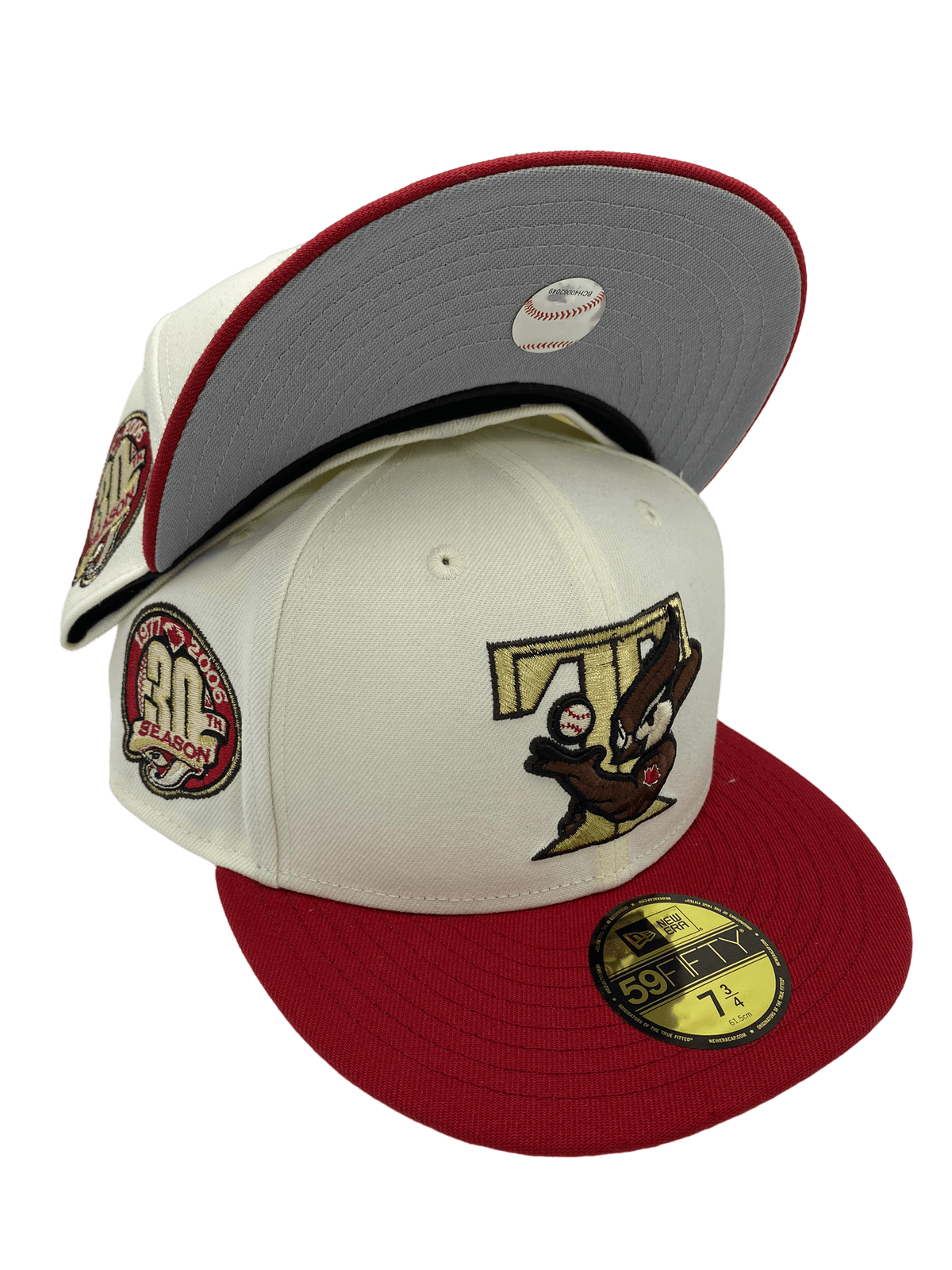 Toronto Blue Jays New Era Fitted 7 1/2 Baseball Cap Hat