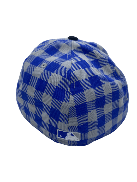 Toronto Blue Jays New Era Plaid Top Custom Side Patch 59FIFTY Fitted Hat