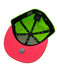 New Era Fitted Hat Washington Nationals New Era Neon Green Ultimate Warrior Custom Side Patch 59FIFTY Fitted Hat