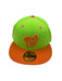 Washington Nationals New Era Neon Green UW Custom Side Patch 59FIFTY Fitted Hat