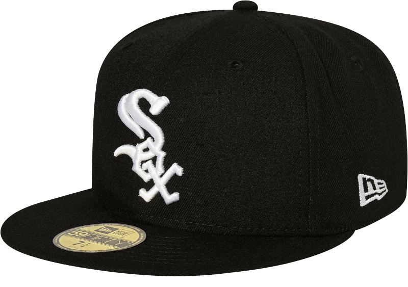 New Era Chicago White Sox Southside 59FIFTY A-Frame Fitted Hat Cap Black 7 7/8 New Era Chicago White Sox Southside 59FIFTY A-Frame Fitted Hat Cap Black 7 7/8