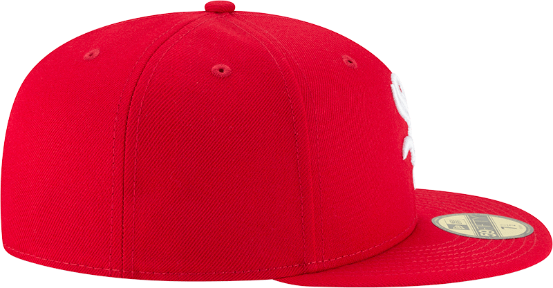 New Era Hats Chicago White Sox New Era Red and White Collection 59FIFTY Fitted Hat