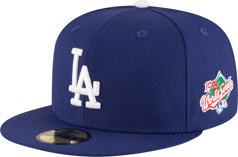 plank George Hanbury Lastig Los Angeles Dodgers New Era 1988 World Series Wool 59FIFTY Fitted Hat
