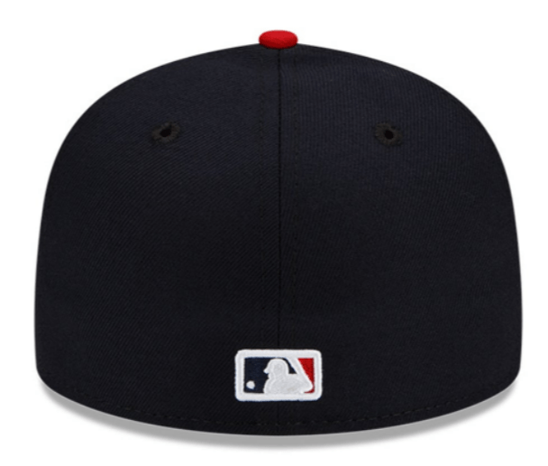New Era 59FIFTY Authentic Collection Cleveland Guardians Home Hat - Navy Red