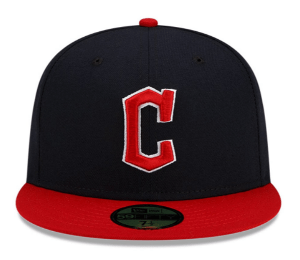 New Era Hats Men's Cleveland Guardians New Era Navy Home Authentic Collection On-Field 59FIFTY Fitted Hat