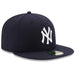 New Era Hats Men's New York Yankees New Era Navy Game Authentic Collection On-Field 59FIFTY Fitted Hat