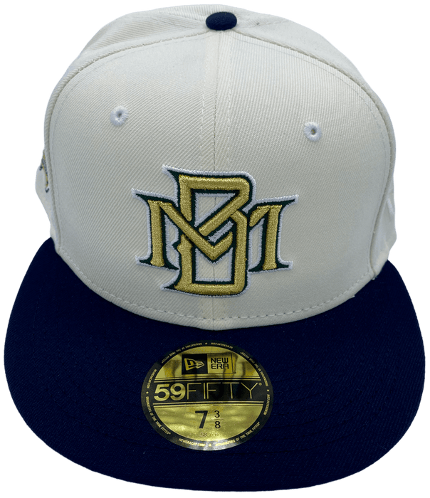 Men's Milwaukee Brewers MLB Cream Home Custom Jersey, Brewers