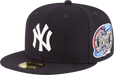 New Era Hats New York Yankees New Era 2000 Subway World Series Wool 59FIFTY Fitted Hat Navy