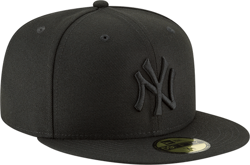 New York Yankees New Era Black on Black Collection 59FIFTY Fitted Hat