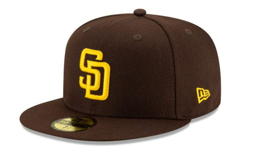 New Era Hats San Diego Padres New Era Brown Home Authentic Collection On-Field 59FIFTY Fitted Hat