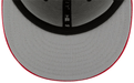 San Diego Padres New Era Red and White Collection 59FIFTY Fitted Hat