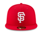 San Francisco Giants New Era Red and White Collection 59FIFTY Fitted Hat