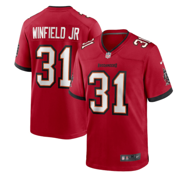 Antoine Winfield Jr Jersey Tampa Bay Buccaneers Nike Red Game Jersey