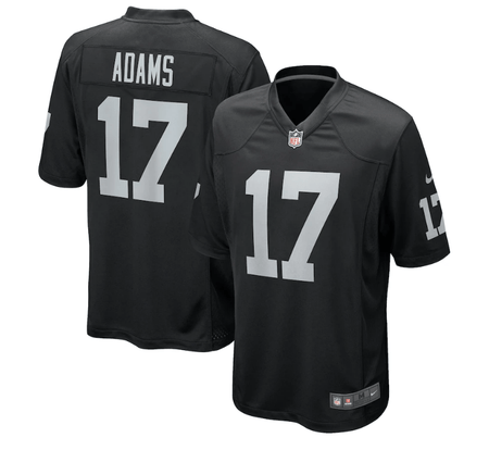 Nike Raiders 17 Davante Adams Black Reflective Vapor Limited Men Jersey