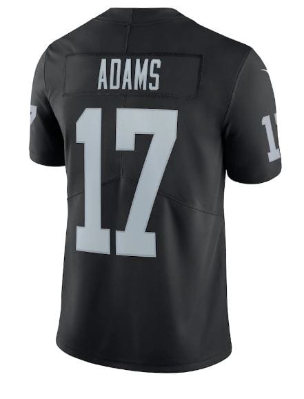 Nike Davante Adams Black Las Vegas Raiders Vapor Limited Jersey