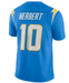 Nike Adult Jersey Justin Herbert Los Angeles Chargers Nike Light Blue Limited Stitched Jersey