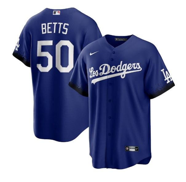 Brooklyn Dodgers Shirt Men XL Blue Nike Tee Crew Neck Short Sleeve MLB LA