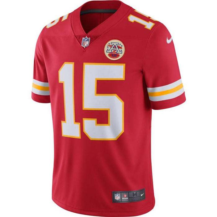 Nike Men's Patrick Mahomes Red Kansas City Chiefs Limited Jersey - Red