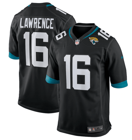 Trevor Lawrence Jacksonville Jaguars Nike Youth Game Jersey