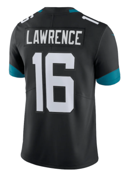 Trevor Lawrence Jacksonville Jaguars Nike Black Vapor Limited Stitched Jersey