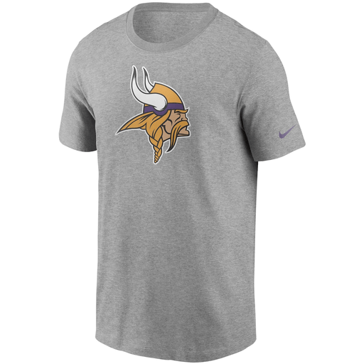 Minnesota Vikings Nike Gray Primary Logo T-Shirt