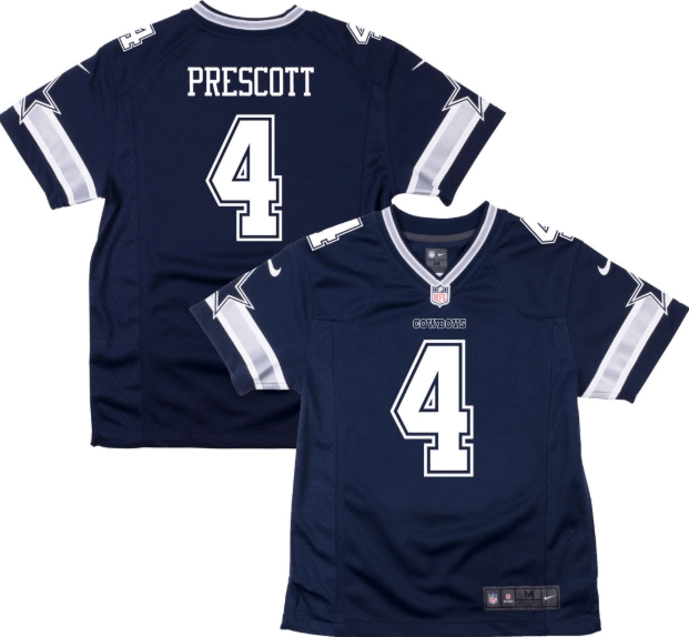 Dak prescott jersey youth top white