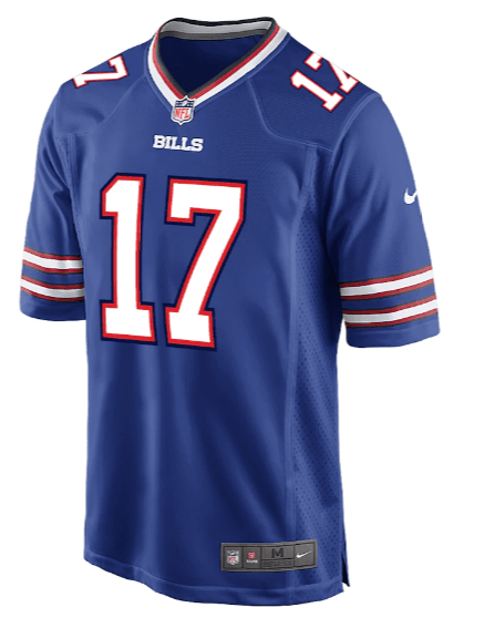 Youth Josh Allen Buffalo Bills Nike Blue Game Jersey