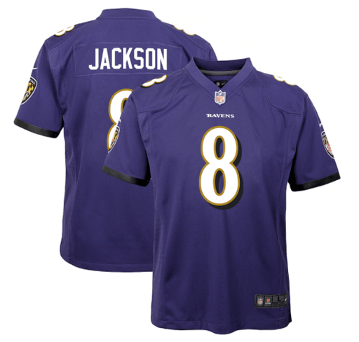 Youth top ravens jersey