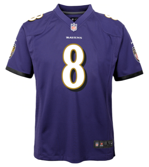 Nike Baltimore Ravens No43 Justice Hill Purple Team Color Youth Stitched NFL Limited Therma Long Sleeve Jersey