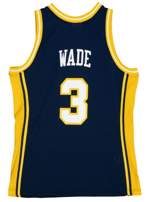 Pro Image America Adult Jersey Dwayne Wade Marquette Golden Eagles Mitchell & Ness Navy 2002 Throwback Swingman Jersey