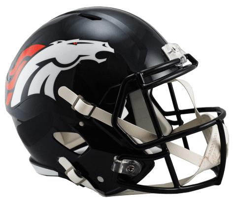 Riddell Helmet Denver Broncos Speed Replica Helmet