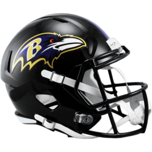 Riddell Helmet One Size Baltimore Ravens Speed Replica Helmet