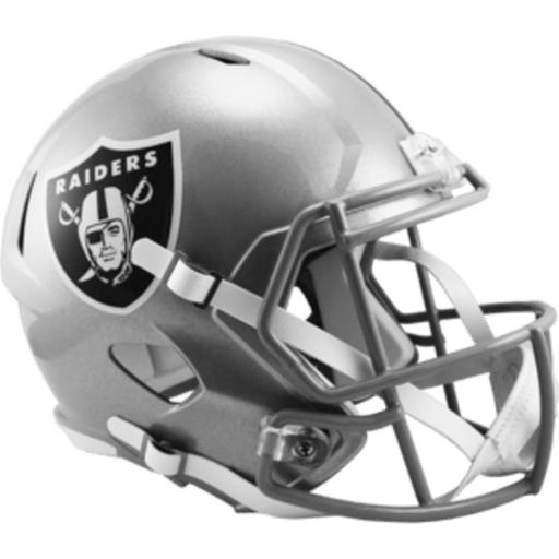 Riddell Helmet One Size Las Vegas Raiders Speed Replica Helmet