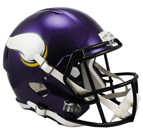 Riddell Helmet One Size Minnesota Vikings Speed Replica Helmet