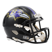 Riddell Mini Helmet One Size Baltimore Ravens Speed Mini Helmet